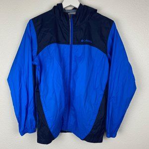 Columbia Lightweight Blue Jacket Coat Size Large (14/16)